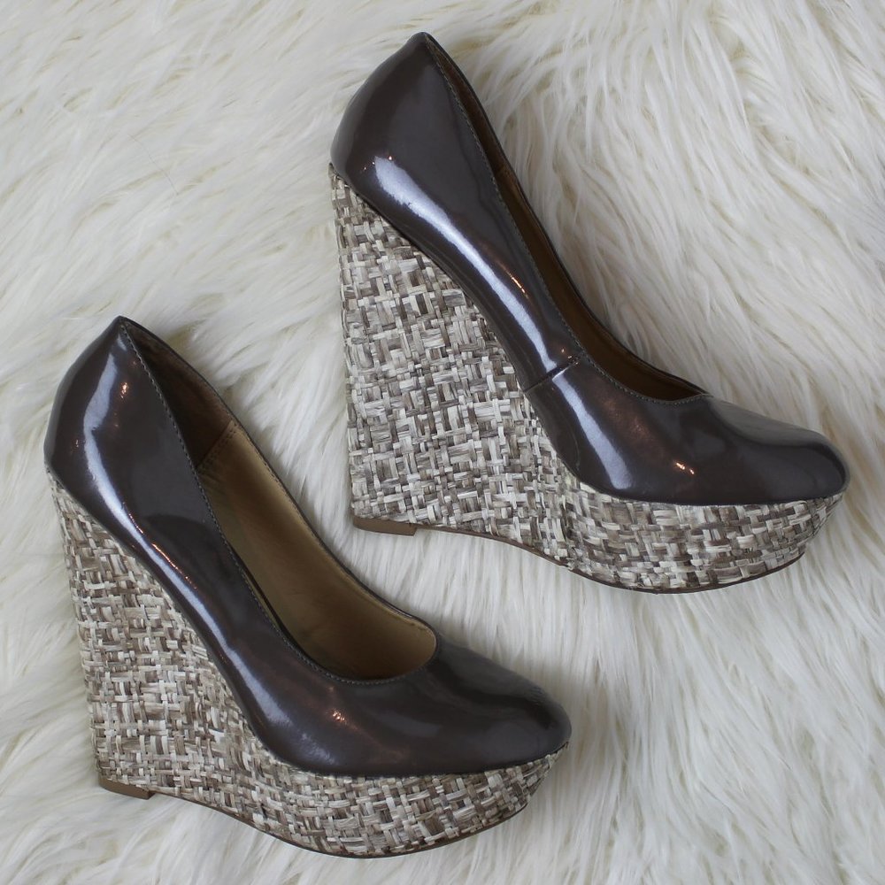 ❗️FINAL PRICE CLOSET CLOSING Steve Madden Platform Woven Wedges